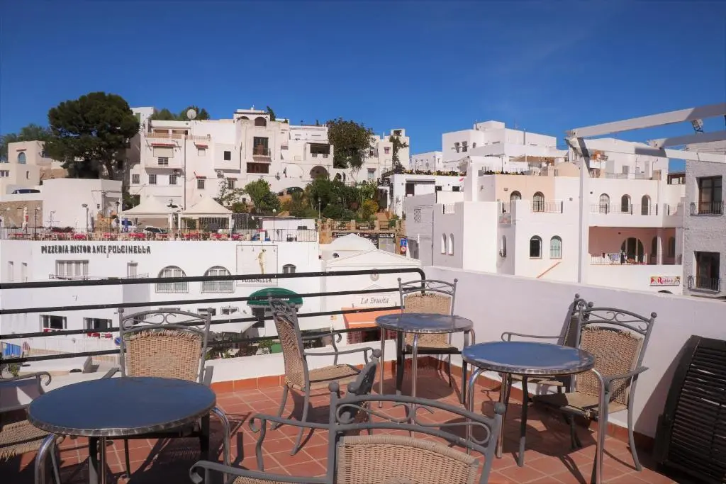 Hostal Arco Plaza Mojácar Pueblo calles blancas