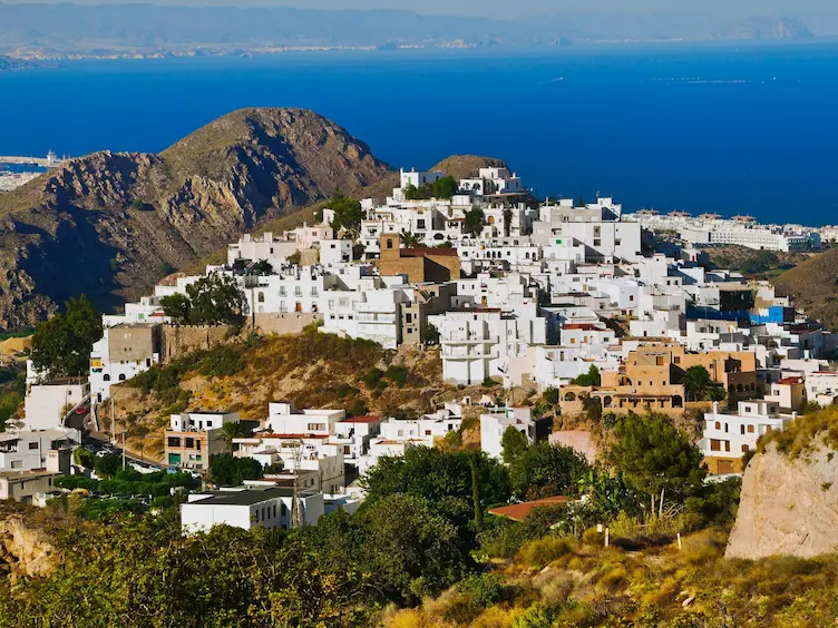 Mojácar Pueblo casco histórico calles blancas