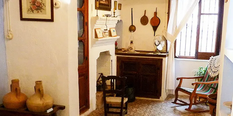 Museo Casa de la Canana Mojácar Pueblo interior siglo XX vida rural