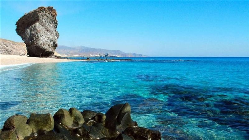 Mojácar Pueblo casas blancas con vistas al Mediterráneo