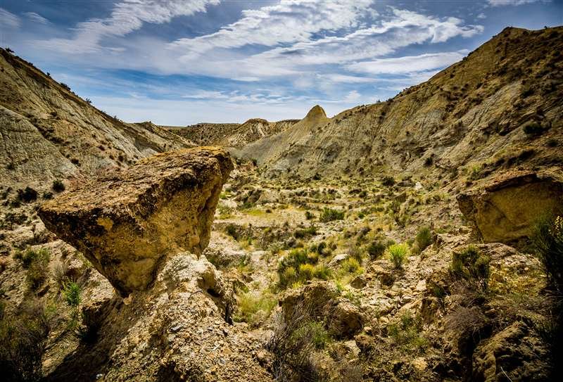 Badlands del Desierto de Tabernas en 4x4