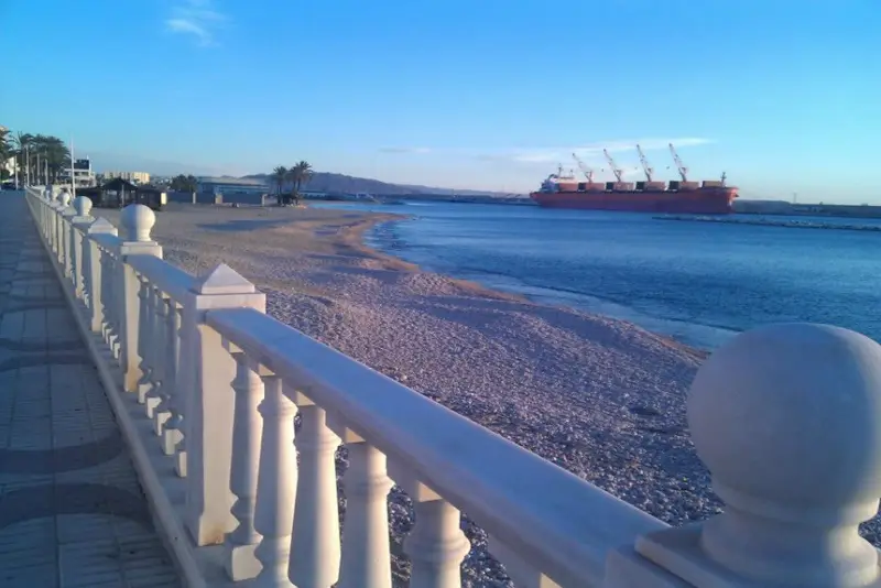 Playa del Pósito de Garrucha Bandera Azul