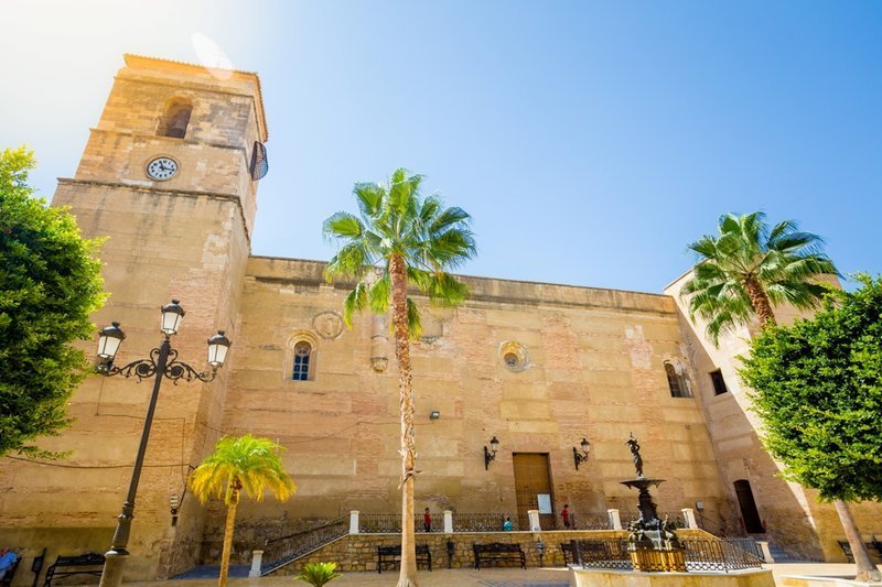Iglesia Fortaleza de la Encarnacion Vera Almeria