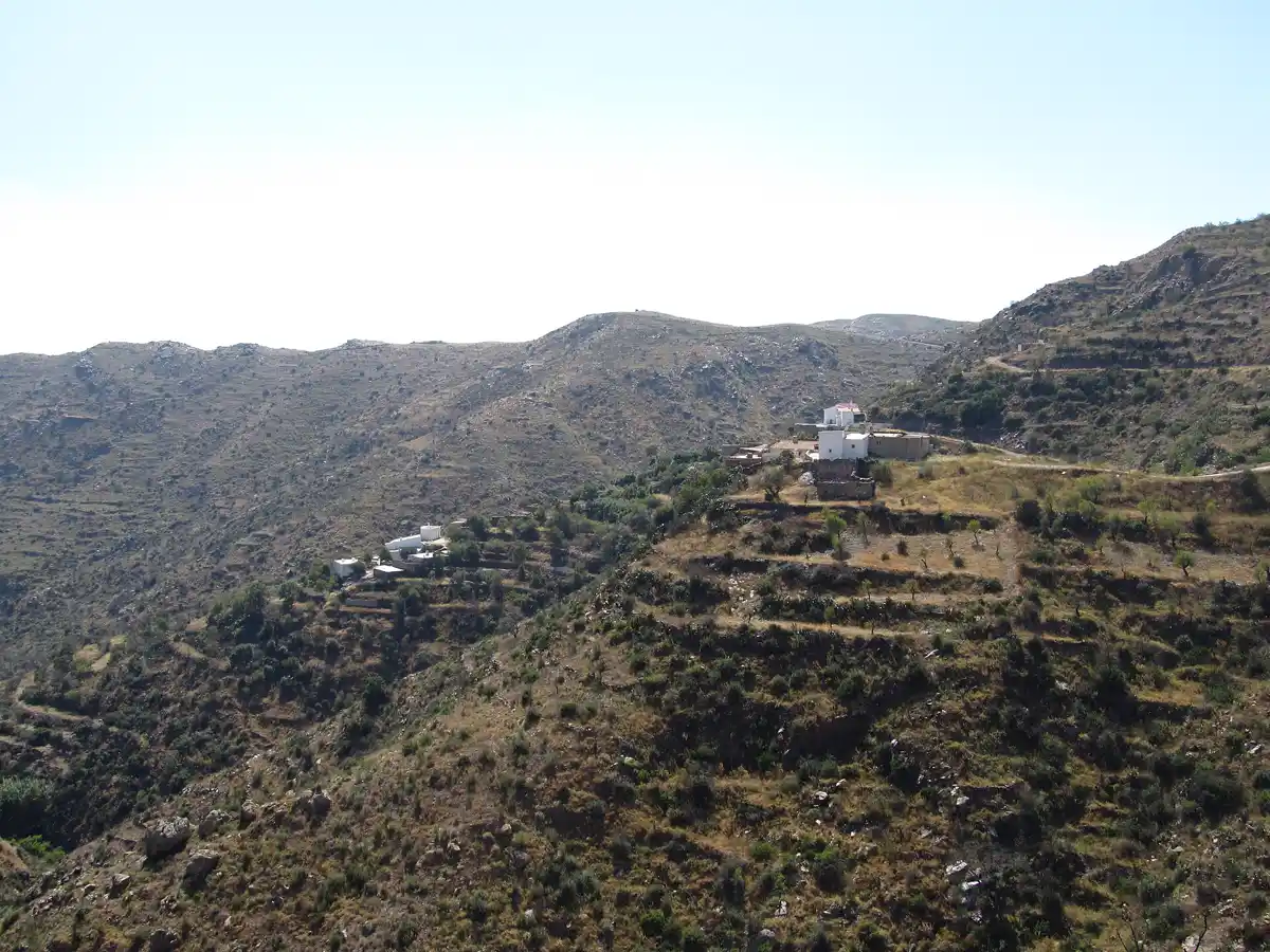 Cortijada de Los Moralicos, en la Sierra Cabrera de Turre