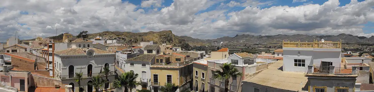 Panorámica del pueblo de Cuevas del Almanzora