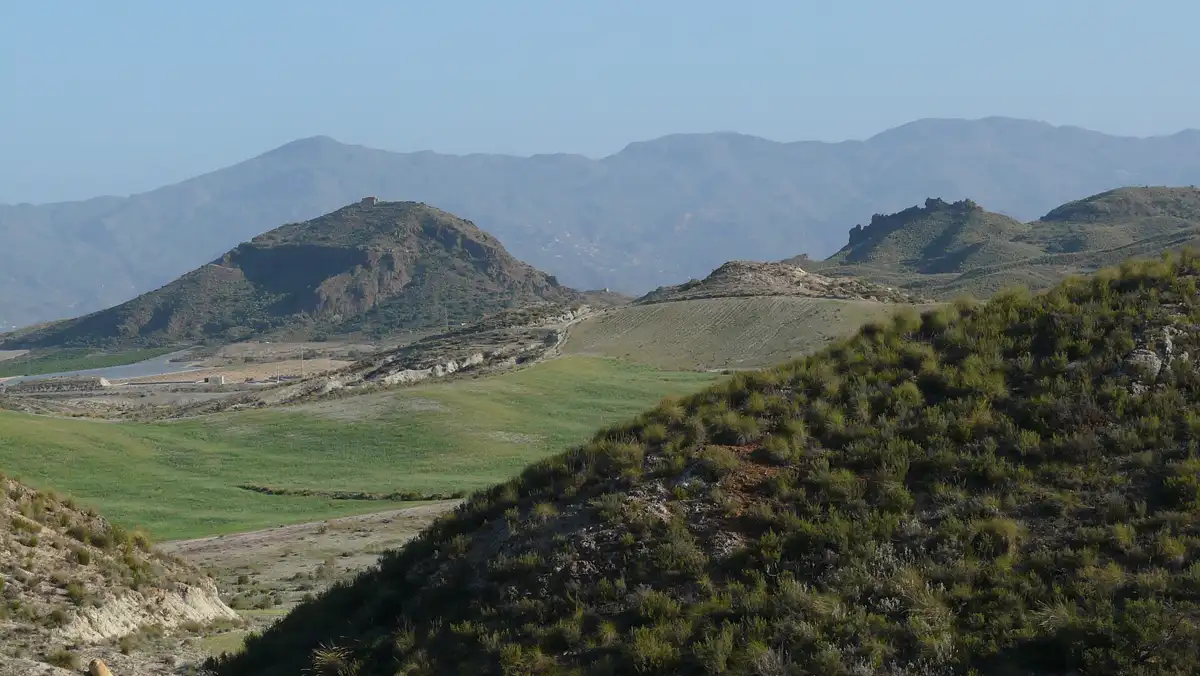 El volcán del Cabezo María, en Antas